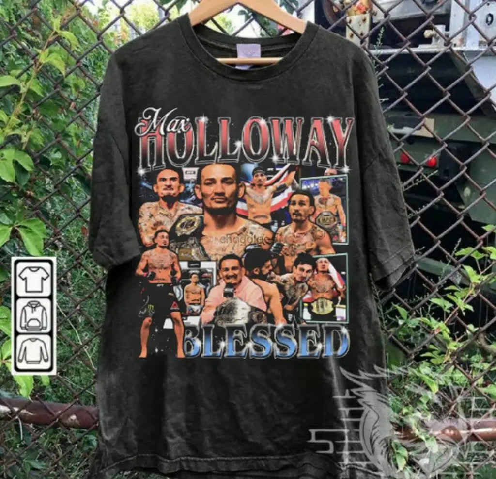 Max Blessed Holloway BMF Blessed Man Forever T-Shirt