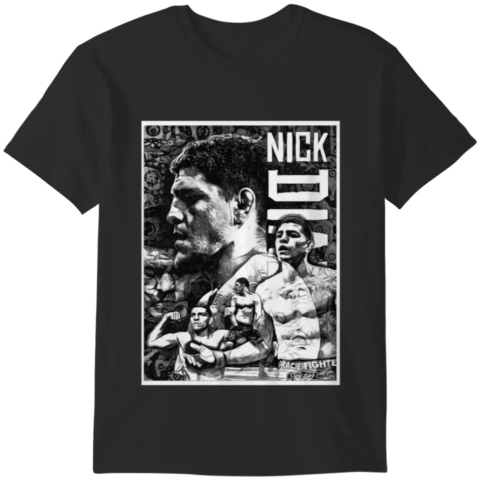 Nick Diaz Gracie Fighter T-Shirt