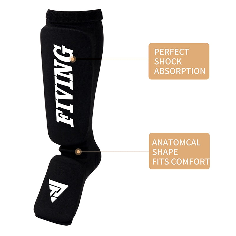 MMA, Kickboxing, Muay Thai, Cotton Sock Shin Guards