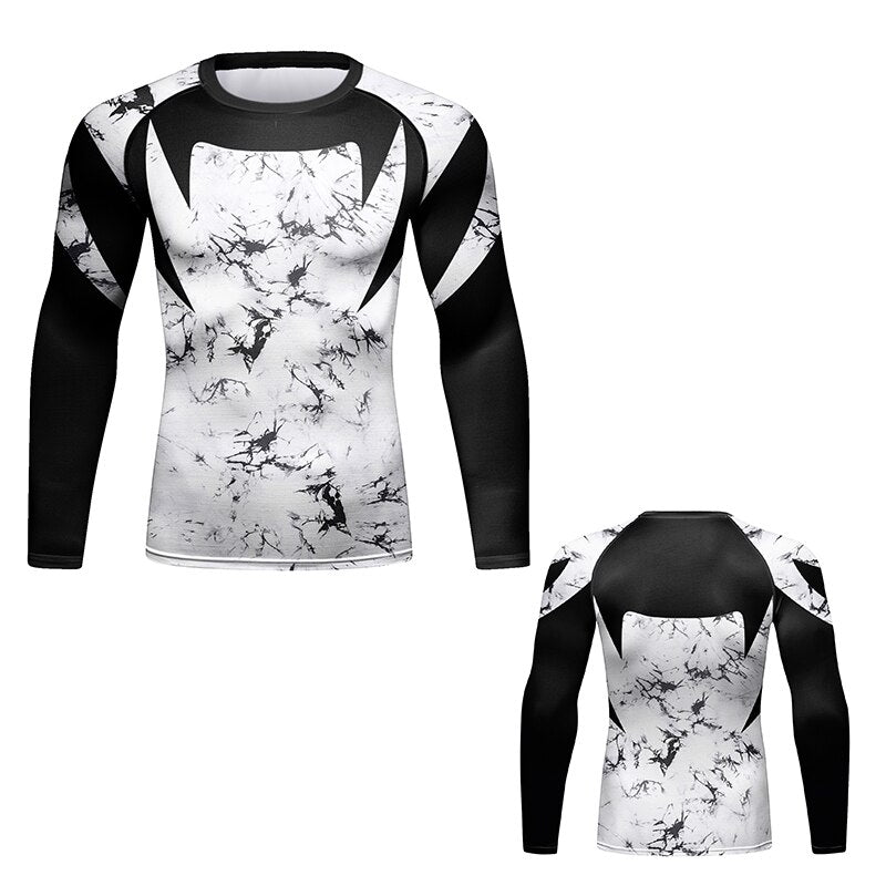 Men's MMA, BJJ, Wrestling, Striking Rash Guard