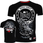 Mens Graphic Compression Shirt Rash Guard MMA BJJ