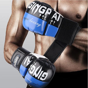 Multi Color Fingerless MMA Gloves Training Sparring