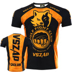 Mens Graphic Compression Shirt Rash Guard MMA BJJ