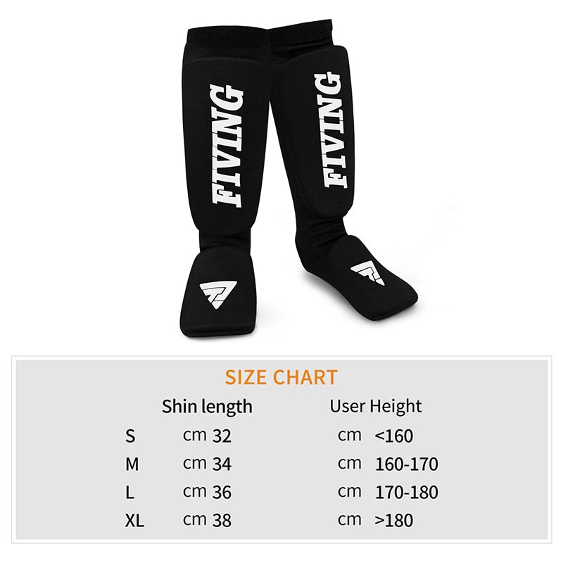 MMA, Kickboxing, Muay Thai, Cotton Sock Shin Guards