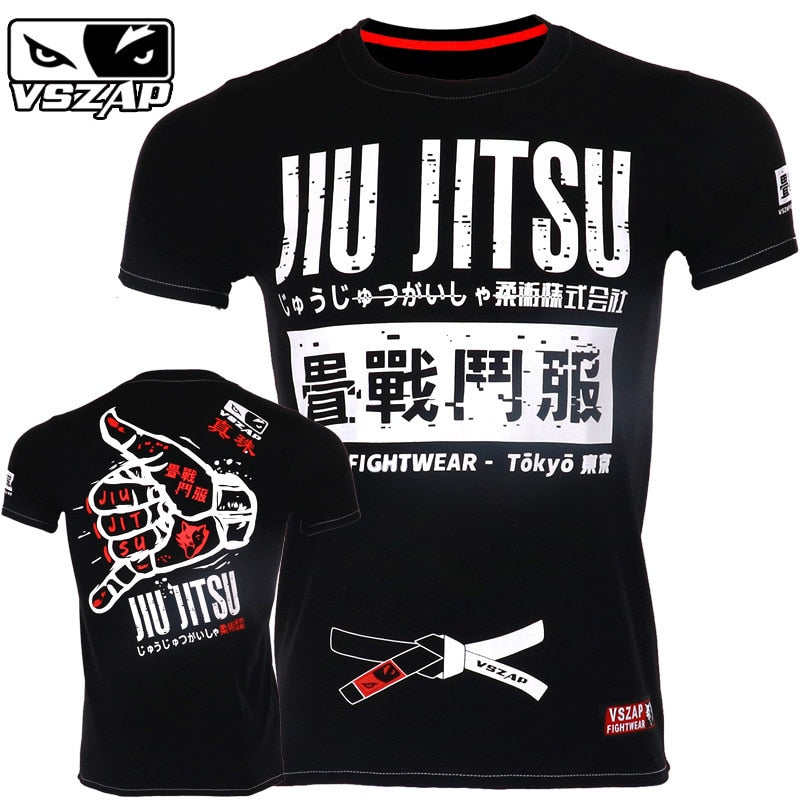 Mens Graphic Compression Shirt Rash Guard MMA BJJ